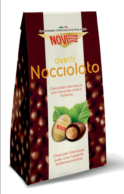 OVETTI NOVI NOCCIOLATO GIANDUJA GR.160 BS         
