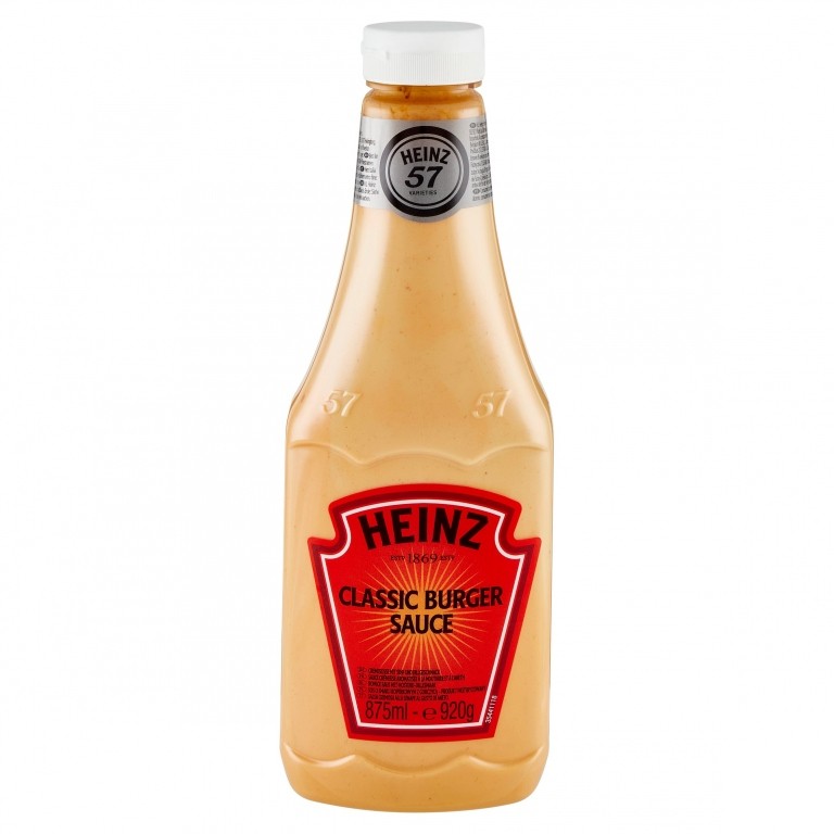 SALSA HEINZ BURGER ML.875                         