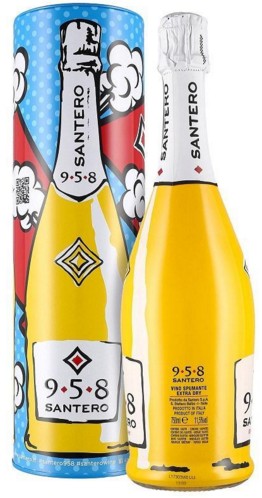 SPUMANTE SANTERO 958 POP ART CL.75 EXTRADRY