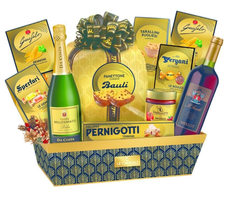 CONFEZ.CESTO LE CADEAU ORO NERO X11 PZ
