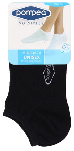 MINICALZA COTONE POMPEA T39/42 NERA
