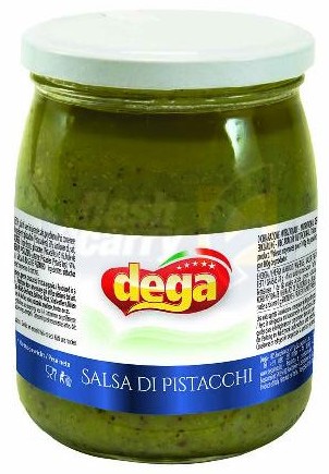 SALSA DI PISTACCHI DEGA ML.520 VASO               