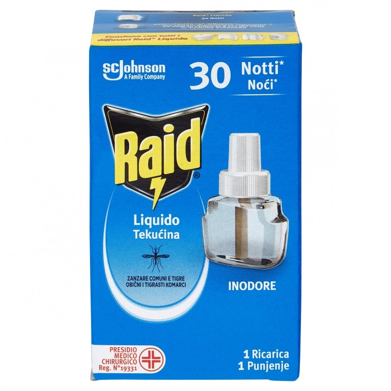 RAID LIQ.RICARICA 30NOTTI CLASSICO                