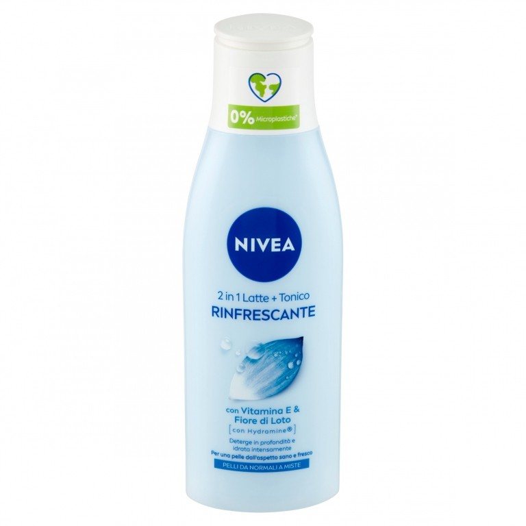 LATTE DETERGENTE+TONICO NIVEA ML.200