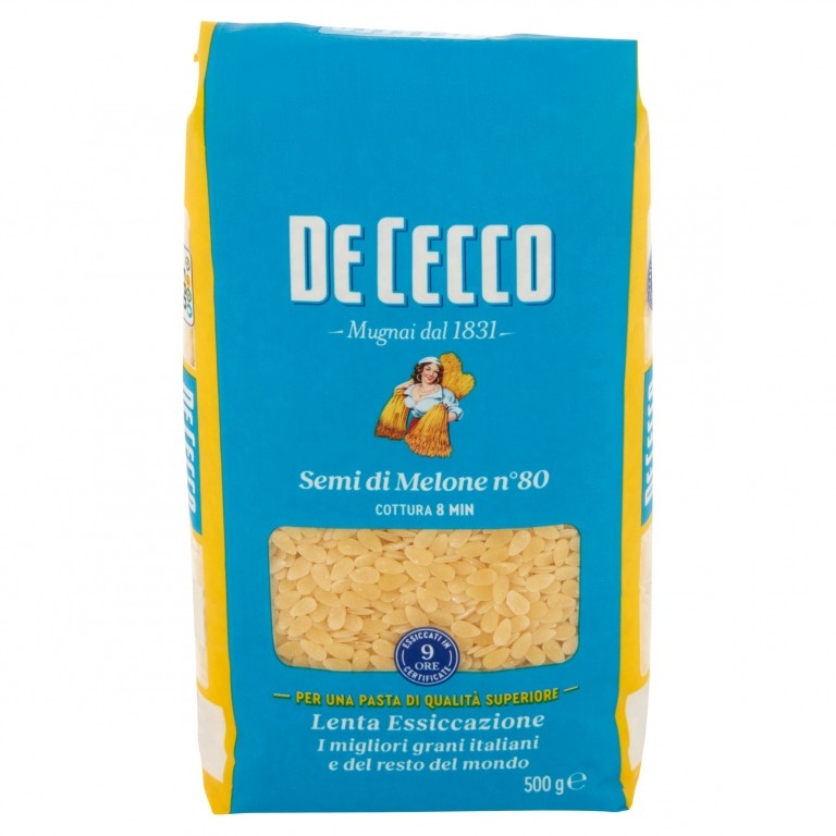 PASTA DE CECCO N.80 SEMI MELONE G500