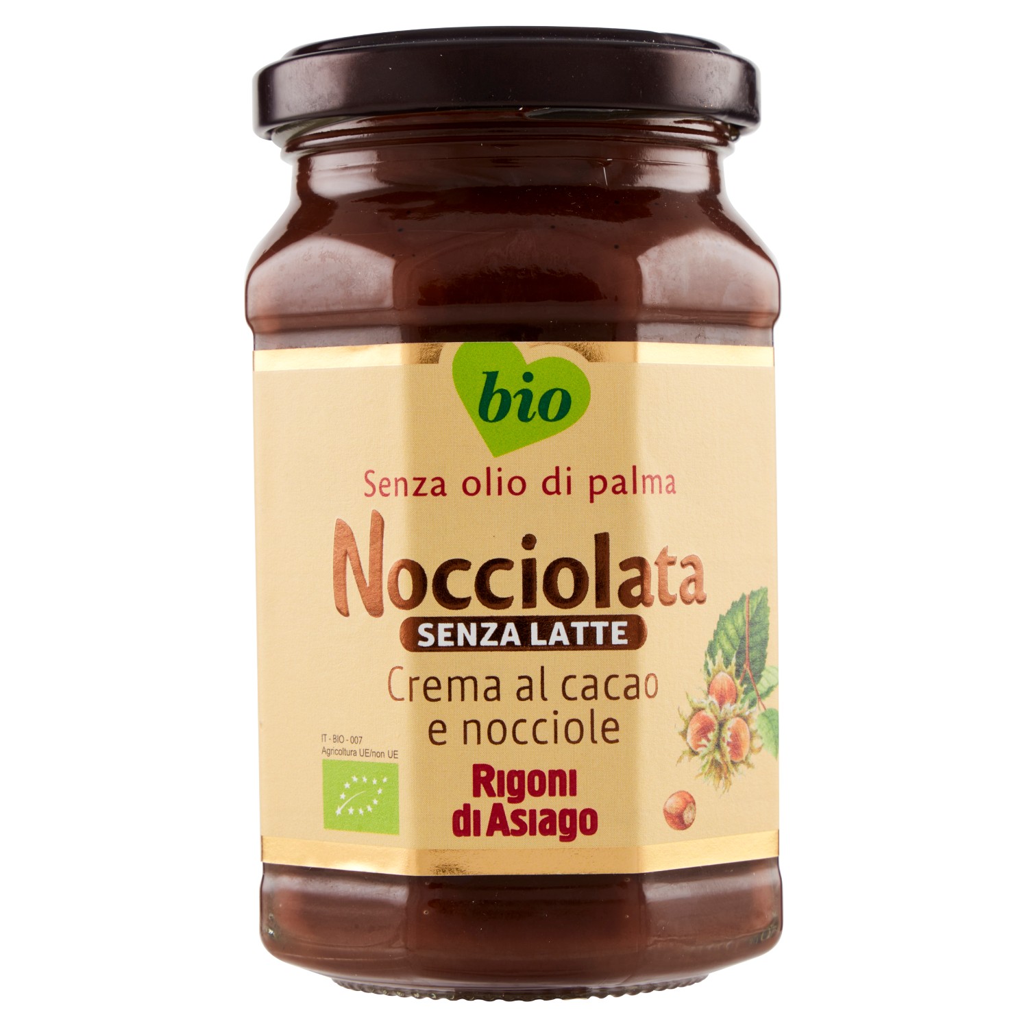 CREMA NOCCIOLATA RIGONI S/LATTOSIO GR.250