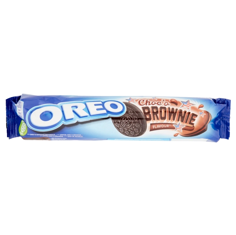 BISC. OREO TUBO CHOCO BROWNIE GR.154              