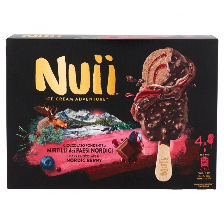 NUII CIOCC.FONDENTE/MIRTILLI NORDICI G.264        
