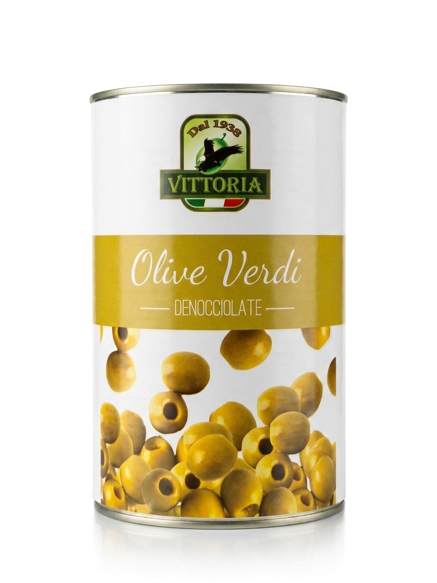 OLIVE VERDI VELLECA DENOCCIOLATE KG.2X3 LATTA