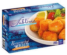 BOCCONCINI DI MERLUZZO PANATI SUBLIME G200        