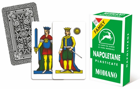 CARTE DA GIOCO NAPOLETANE VERDE FAMILY