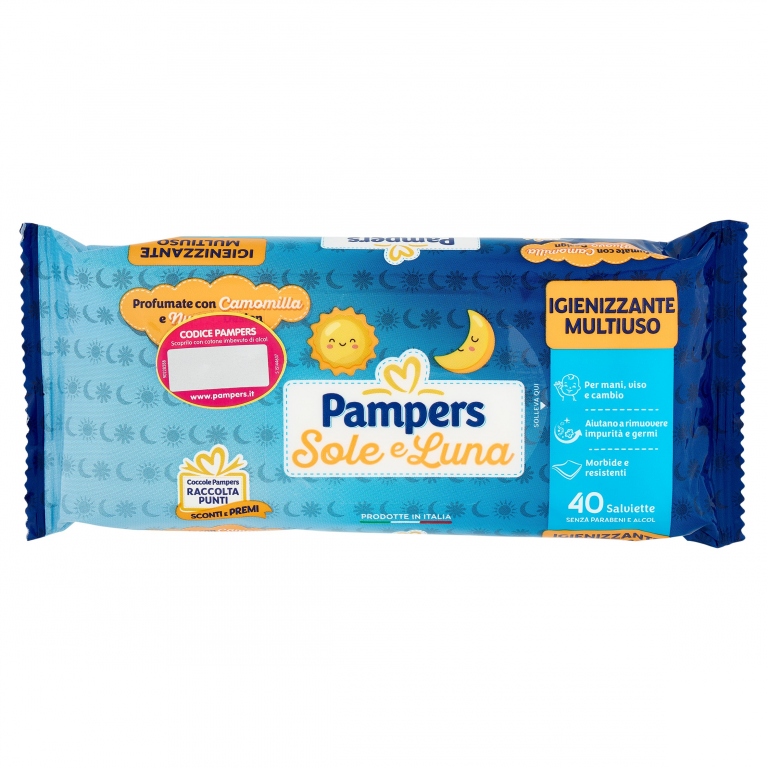SALV.PAMPERS SOLE&LUNA PZ.40                      