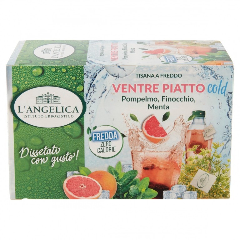 TISANA L'ANGELICA FREDDA VENTRE PIATTO 18 FILTRI  