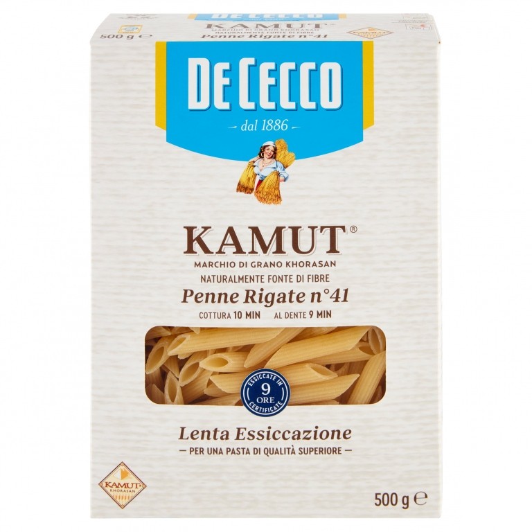 PASTA DE CECCO KAMUT PENNE R.GR500