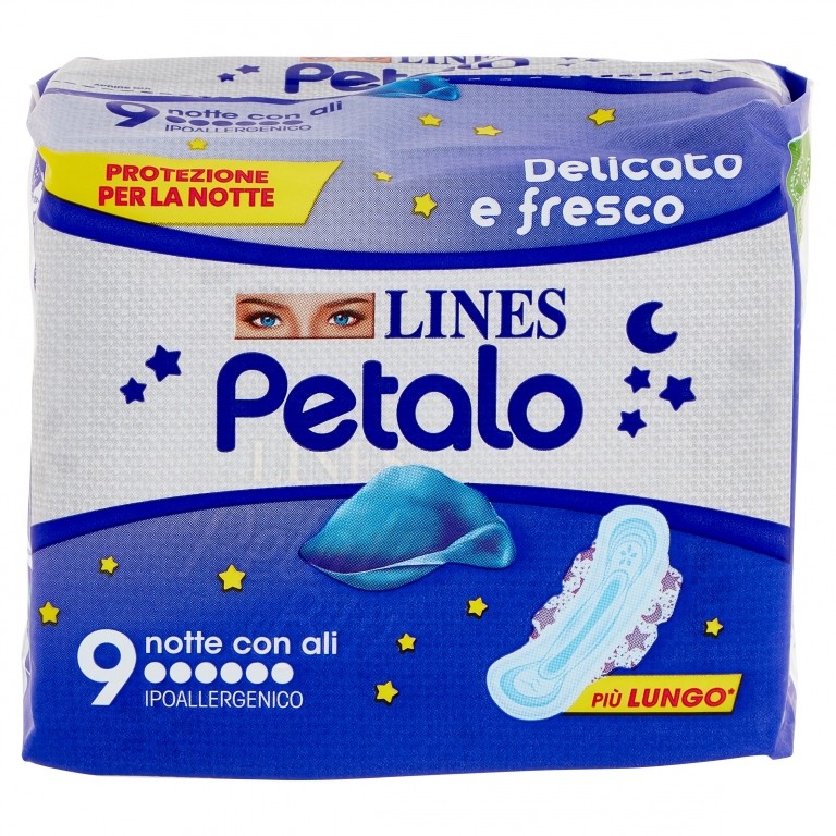 ASS.LINES PETALO BLU NOTTE PZ.9                   