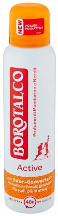 DEO BOROTALCO SPRAY ACTIVE ARANCIO ML.150         