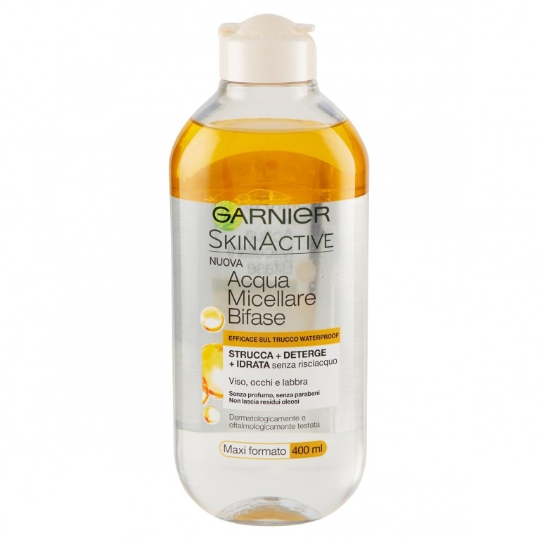 ACQUA MICELLARE GARNIER OIL BIFASICA ML.400       