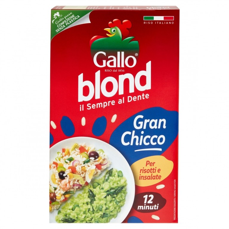 RISO GALLO BLOND GRANDI CHICCHI KG.1