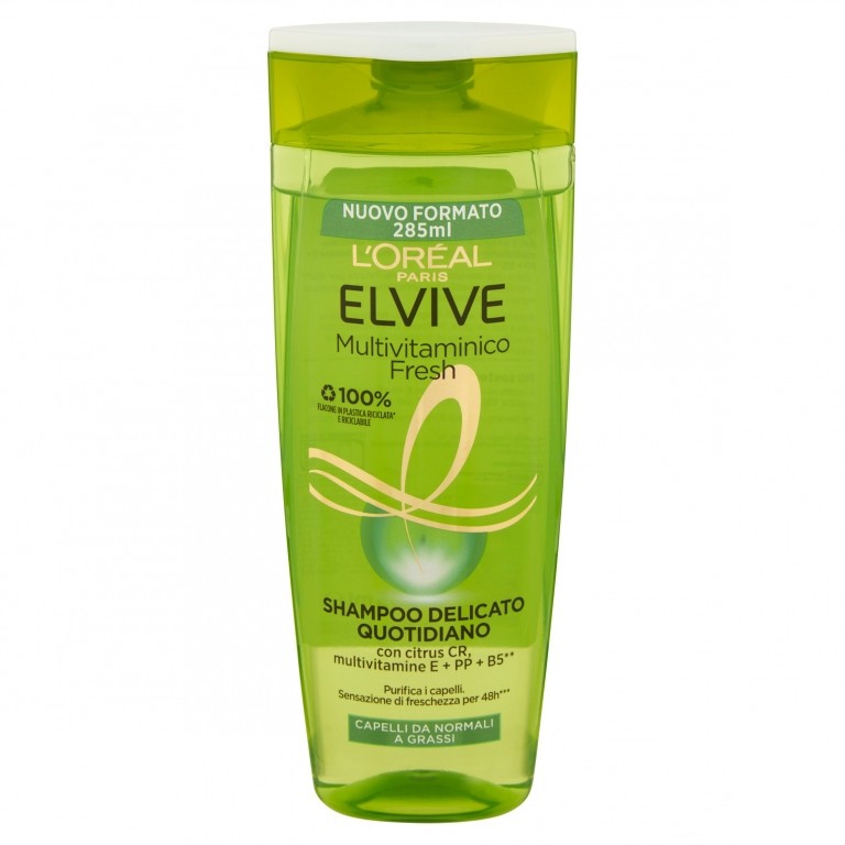 SHAMPOO ELVIVE ML.285 MULTIVITAMINICO FRESH       