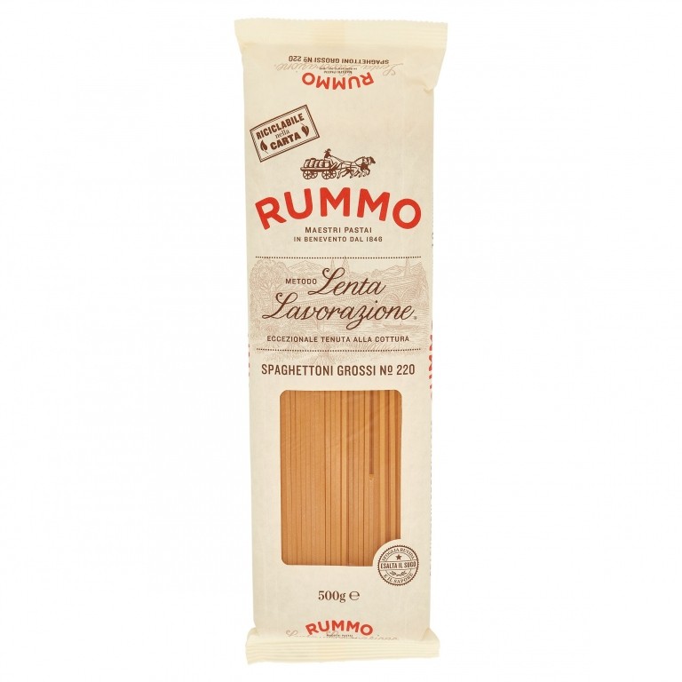 PASTA RUMMO N.220 SPAGHETTONI GROSSI GR.500