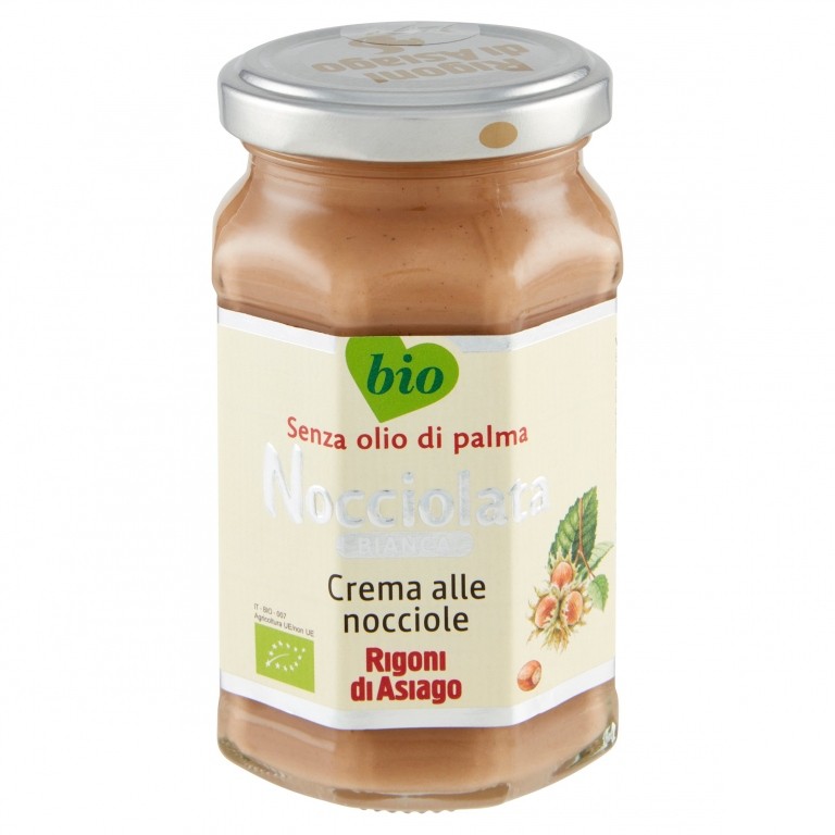 CREMA NOCCIOLATA RIGONI BIANCA BIO GR.250         