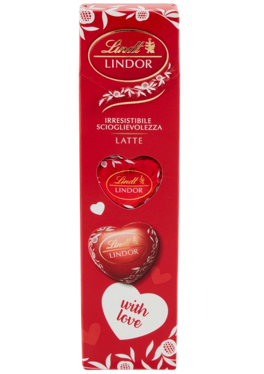 LINDT CUORE LINDOR LATTE TUBO GR.55               