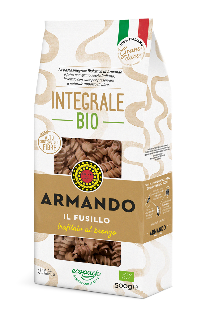 PASTA ARMANDO IL FUSILLO INTEGRALE BIO GR.500     
