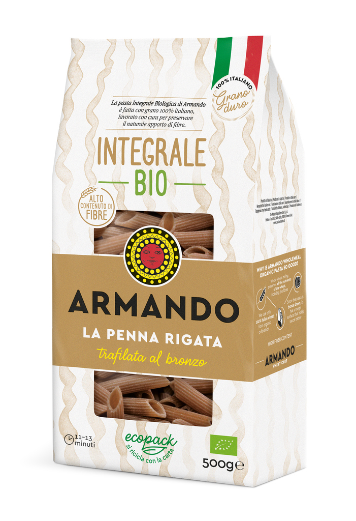 PASTA ARMANDO LA PENNETTA INTEGRALE BIO GR.500    