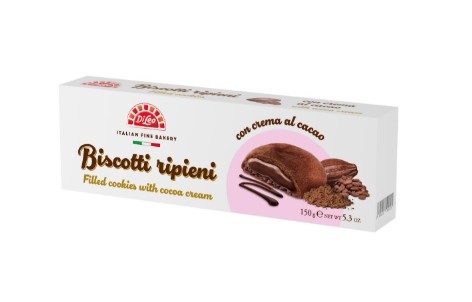 BISC.DI LEO RIPIENI CACAO GR.150                  