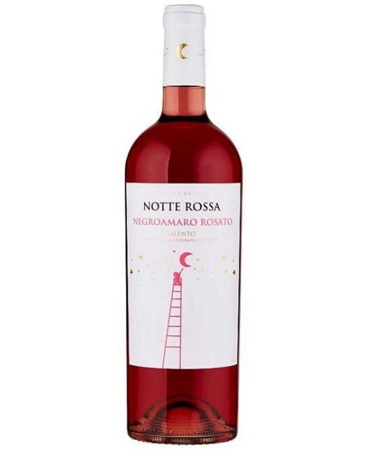 VINO NOTTE ROSSA NEGROAMARO ROSATO SAL.CL.75 IGP