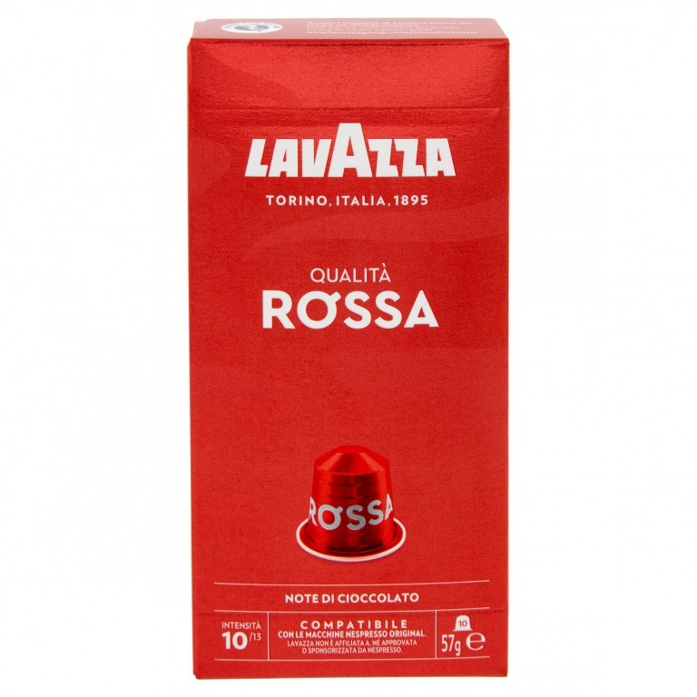 CAFFE'LAVAZZA COMP.NESPR.Q.ROSSA CAPSX10