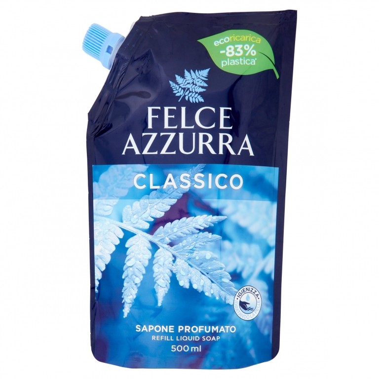 SAP.LIQ.FELCE AZZ. RICARICA BUSTA ML.500 CLASSICO