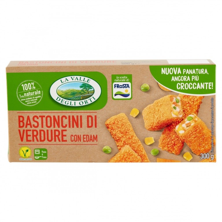 10 BASTONCINI DI VERDURE VALLE DEGLI ORTI G300    