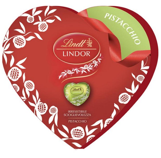 LINDT CUORE PISTACCHIO SCATOLA GR.82              