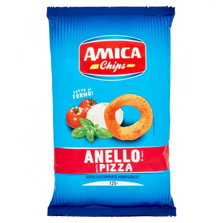 AMICA CHIPS ANELLI PIZZA GR.125                   