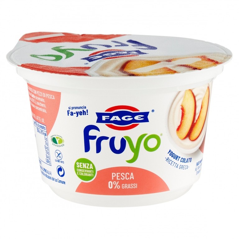 YOGURT GRECO TOTAL FRUYO PESCA GR.150 FAGE