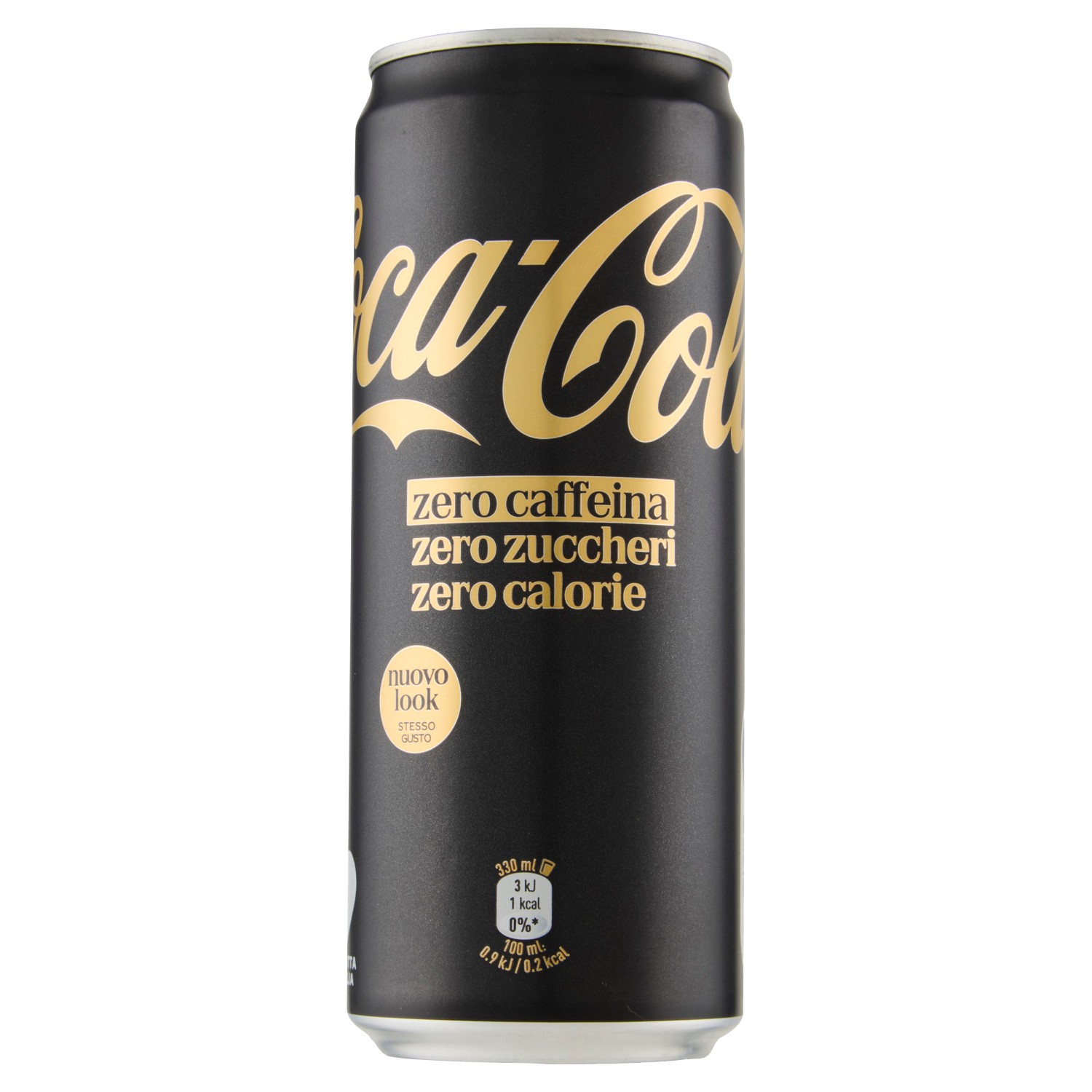 COCA COLA ZERO ZERO LATTINA SLEEK CL33X24