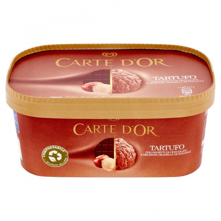 CARTE D'OR TARTUFO CLASSIC ALGIDA NEW G500        