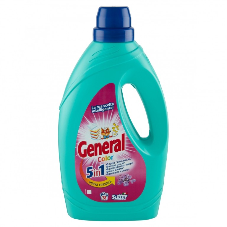 DET.LIQ.LAV.GENERAL COLORE 28 LAVAGGI             