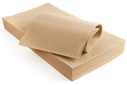 TOVAGLIA 100X100 PZ.25 CREMA FIBRACEL CARTA SECCO 