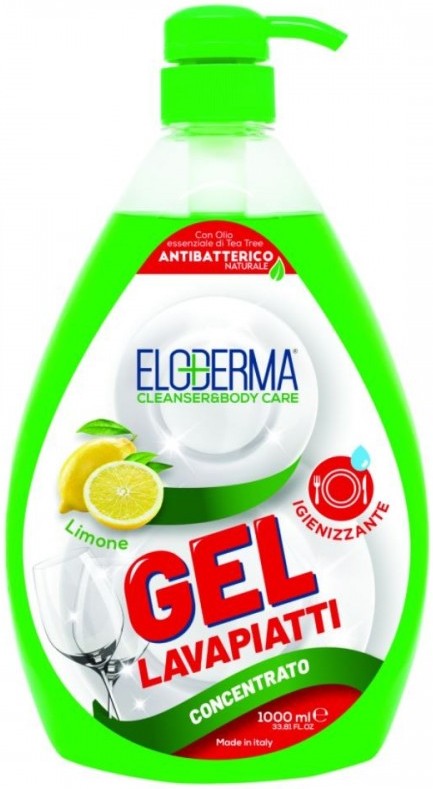 GEL PIATTI CONC.ELODERMA LIMONE LT,1              