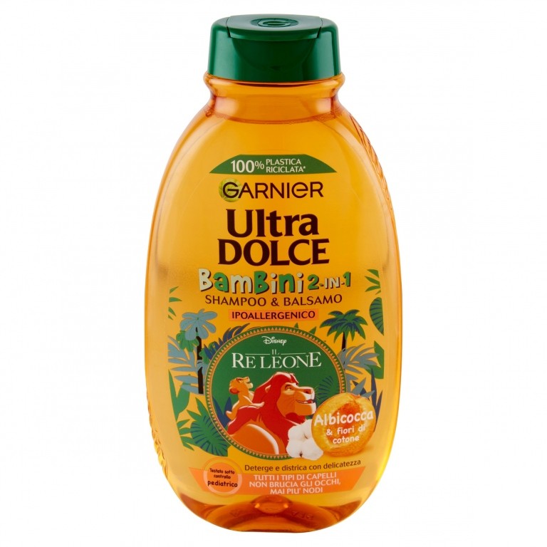SHAMPOO ULTRA DOLCE ML.250 BAMBINI ALBICOCCA NEW