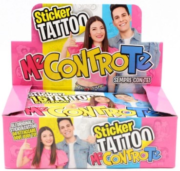 MECONTROTE STICKER TATOO X24 BS