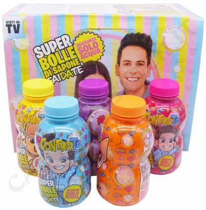 MECONTROTE BOLLE DI SAPONE