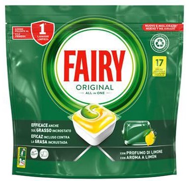 FAIRY ORIGINAL CAPS PZ.15 LIMONE                  