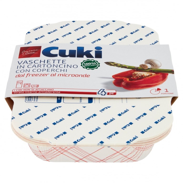 VASCH.CUKI CARTONCINO C/C PZ.4 RC33 1PORZ.        