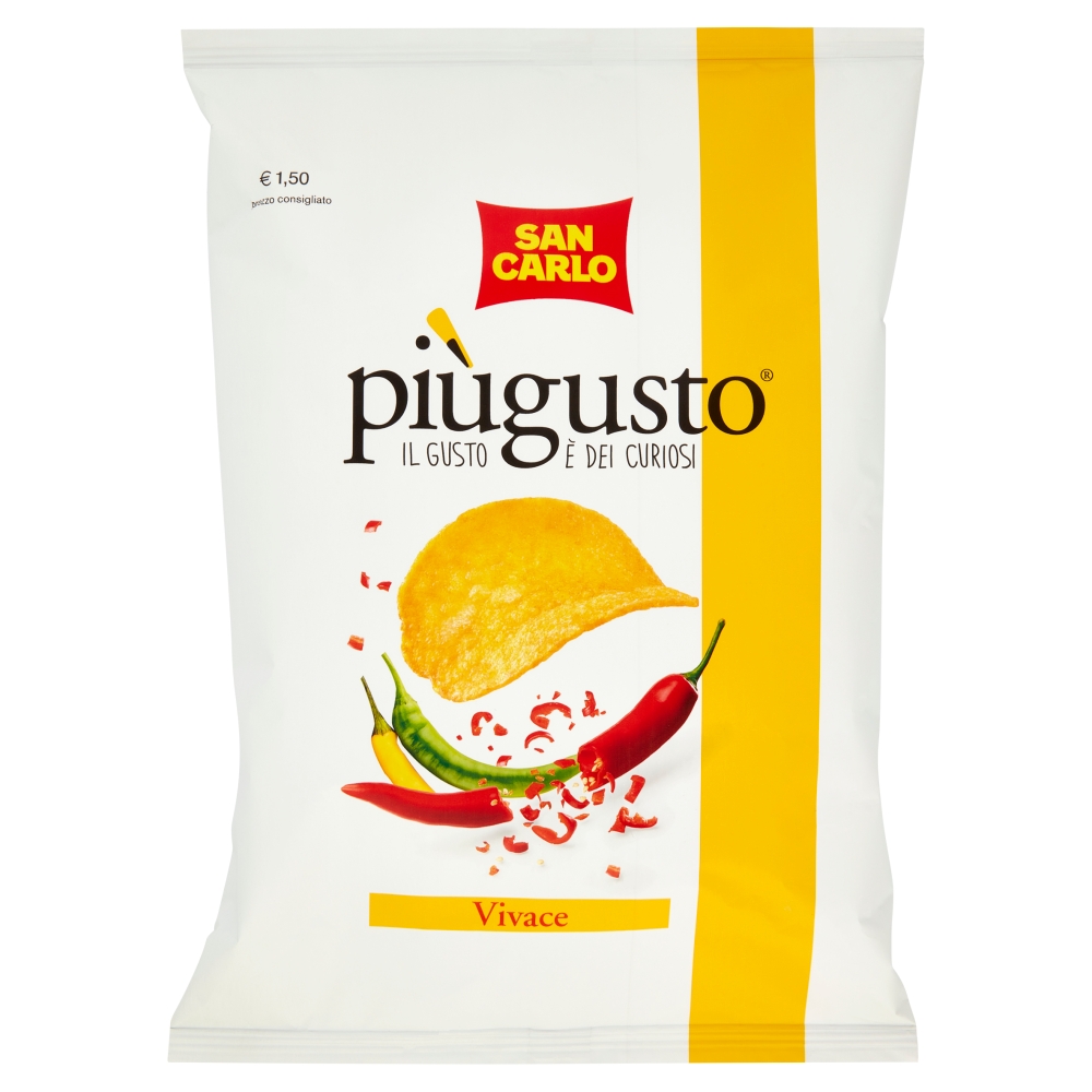 PATATINE S.CARLO PIU' GUSTO GR.70 T.1,5           
