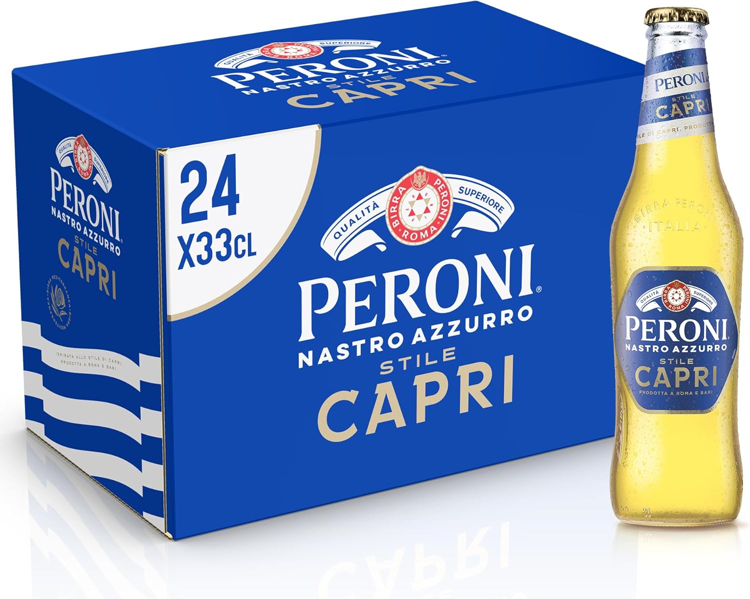 BIRRA NASTRO AZZ.CAPRI CL.33                      