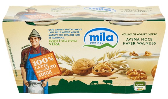 YOGURT MILA AVENA E NOCI GR.125X2