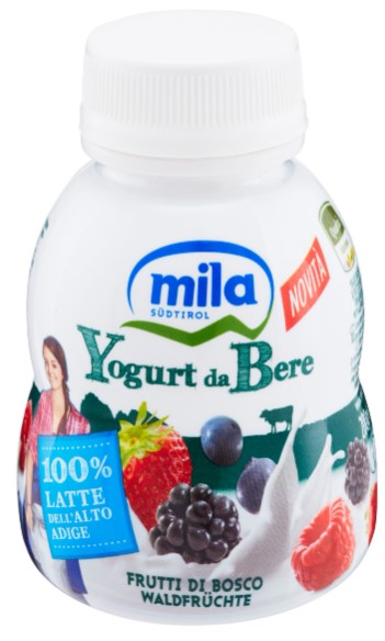 YOGURT MILA DA BERE FRUTTI DI BOSCO GR.200